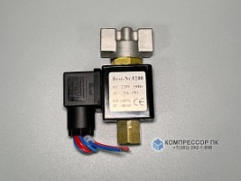 Клапан электромагнитный соленоидный VX2120-08-SS-NO EPSolid 0-0,7MPA резьба 1/4", АС220В